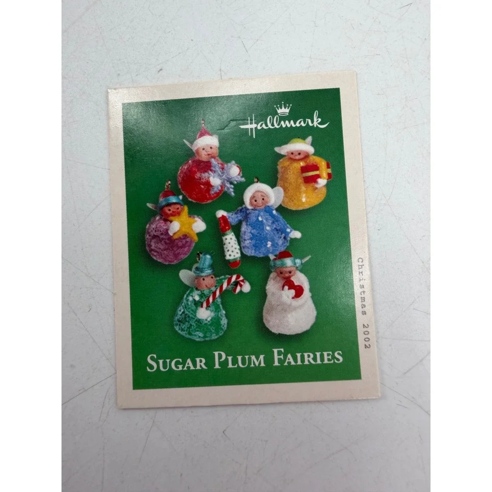 Hallmark Keepsake Sugar Plum Fairies Ornament Set 2002 Multicolor Whimsical Y2K